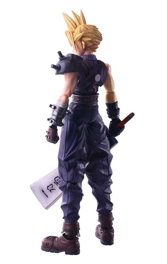 Final Fantasy VII Bring Arts Figura Cloud Strife Hardedge Ver. 15 cm