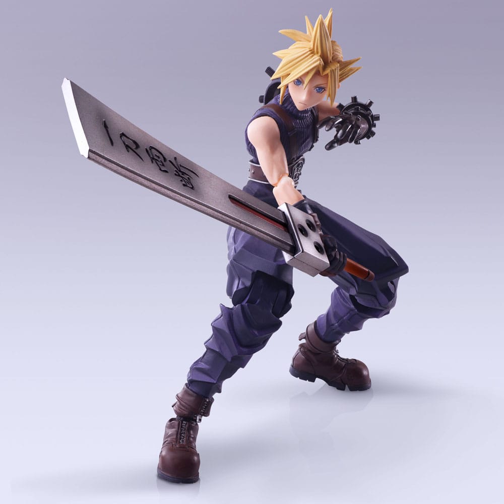Final Fantasy VII Bring Arts Figura Cloud Strife Hardedge Ver. 15 cm