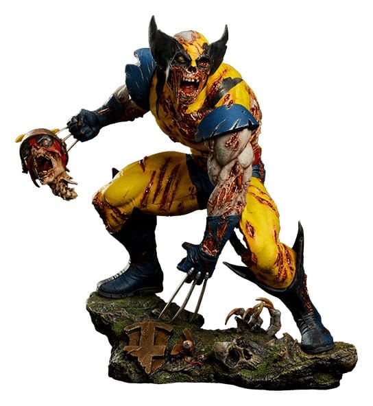 Marvel Estatua Wolverine: Marvel Zombies 29 cm