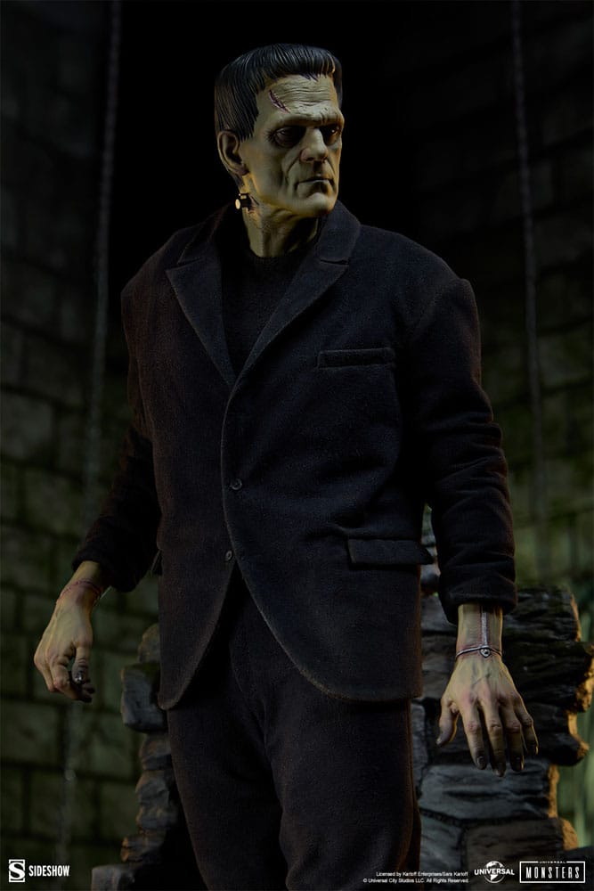 Frankenstein Estatua Premium Format Mixed Media Frankenstein (Fabric Costume) 57 cm 