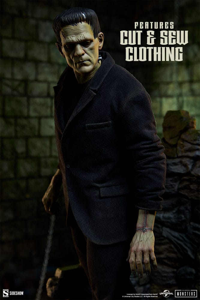 Frankenstein Estatua Premium Format Mixed Media Frankenstein (Fabric Costume) 57 cm 