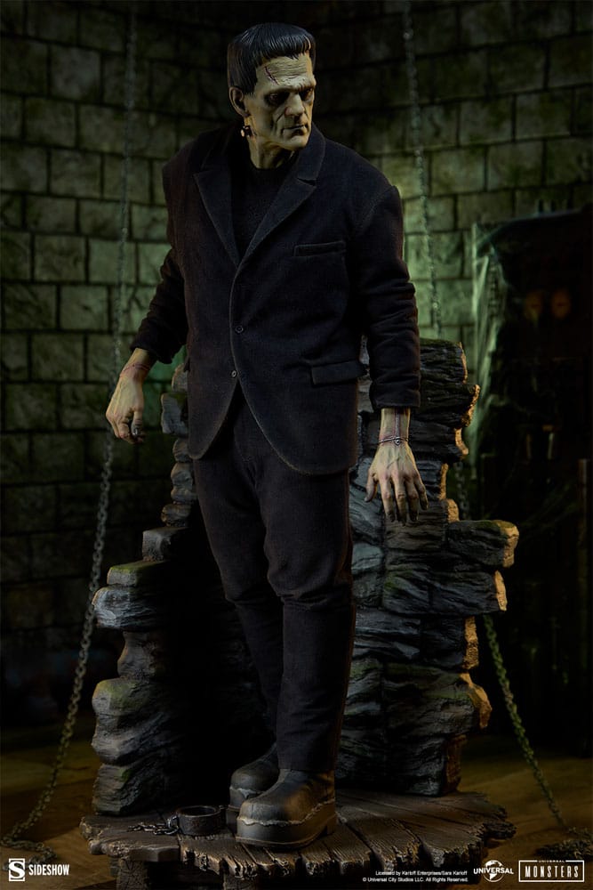 Frankenstein Estatua Premium Format Mixed Media Frankenstein (Fabric Costume) 57 cm 