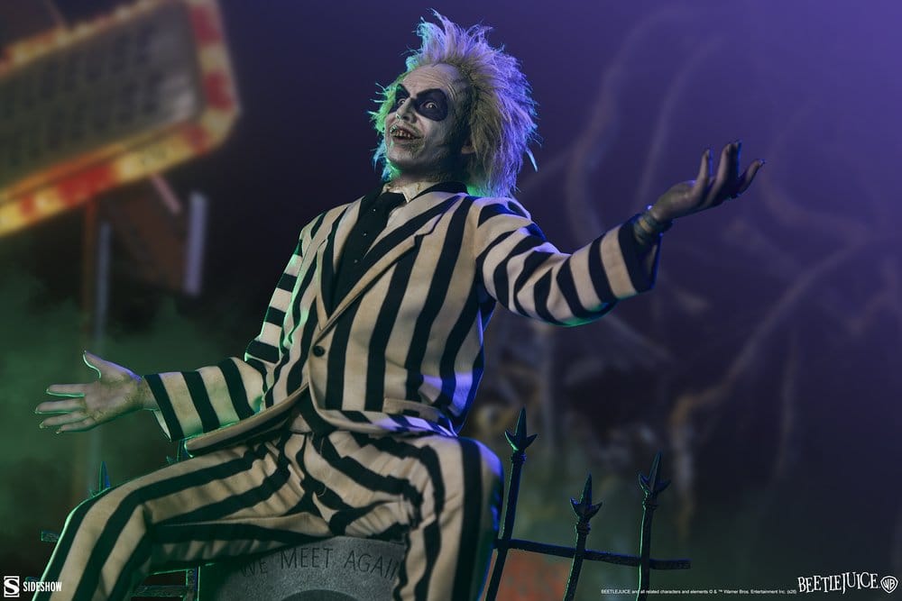 Beetlejuice Premium Format Mixed Media Statue Beetlejuice 54 cm