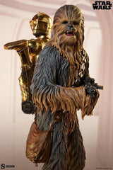 Star Wars Premium Format Estatua Chewbacca and C-3PO 63 cm