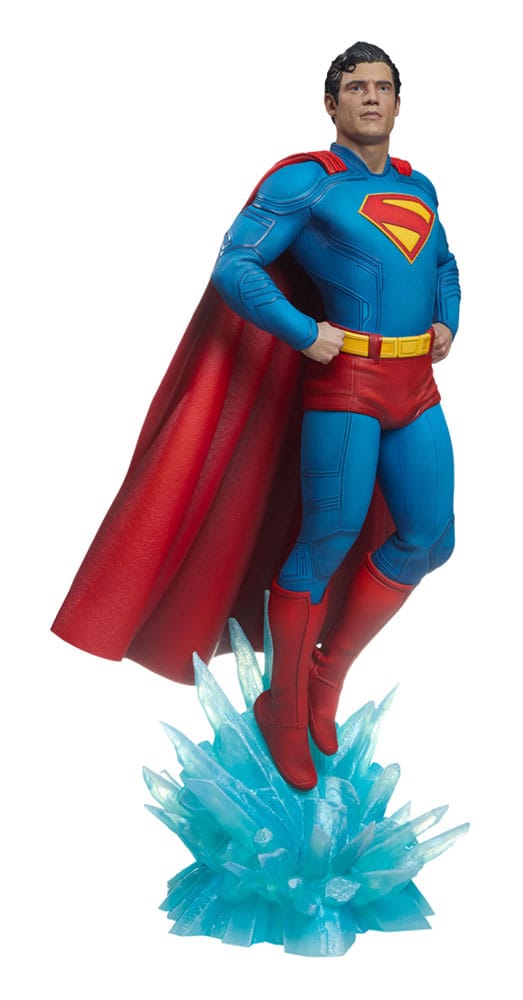 Superman (2025) Estatuas Premium Format Superman 61 cm & Krypto 23 cm Bundle (2)