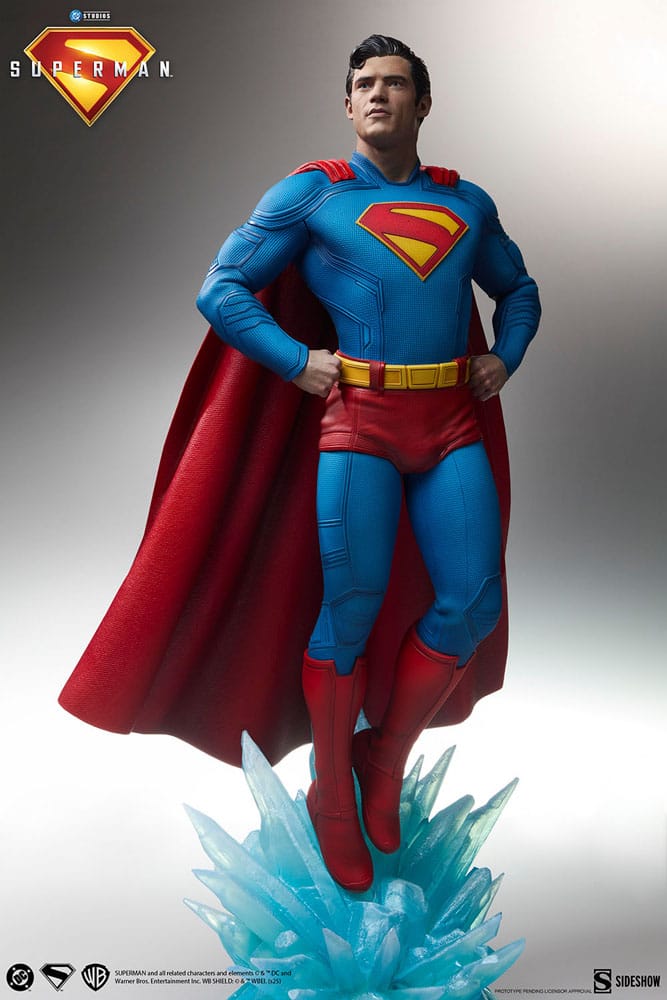 Superman (2025) Estatuas Premium Format Superman 61 cm & Krypto 23 cm Bundle (2)