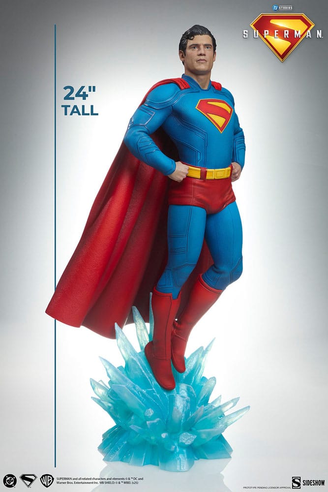 Superman (2025) Estatuas Premium Format Superman 61 cm & Krypto 23 cm Bundle (2)