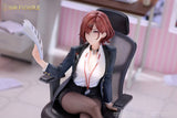 The Idolmaster Shiny Colors x Mahjong Soul Figura PVC 1/7 Madoka Higuchi Effortless Work Ver. 21 cm