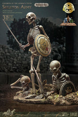 Jasón y los argonautas Estatua Gigantic Soft Vinyl Ray Harryhausens Skeleton Army (Children of the Hydra's Teeth) Deluxe Ver. 32 cm