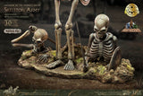 Jasón y los argonautas Estatua Gigantic Soft Vinyl Ray Harryhausens Skeleton Army (Children of the Hydra's Teeth) Deluxe Ver. 32 cm