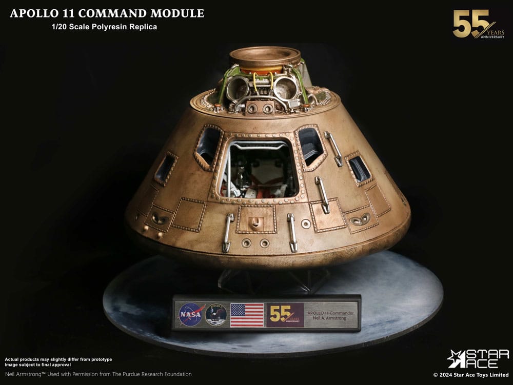 Apollo 11 Réplica 1/20 Command Module (DX) 20 cm 