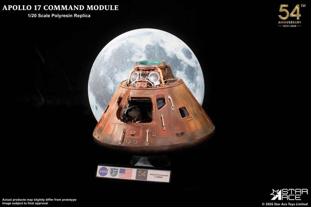 Apollo 17 Replik 1/20 Command Module 20 cm