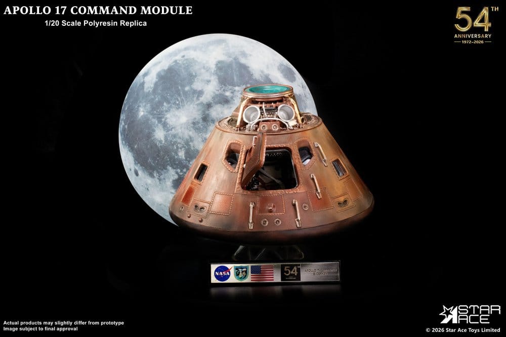 Apollo 17 Replik 1/20 Command Module 20 cm