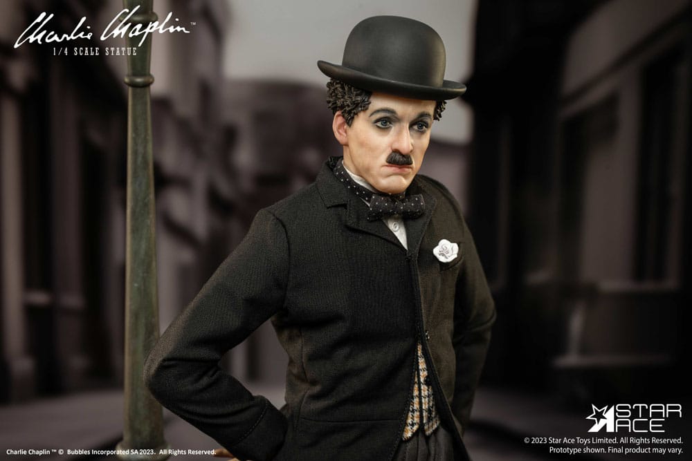 Charlie Chaplin Estatua 1/4 Deluxe Version 50 cm