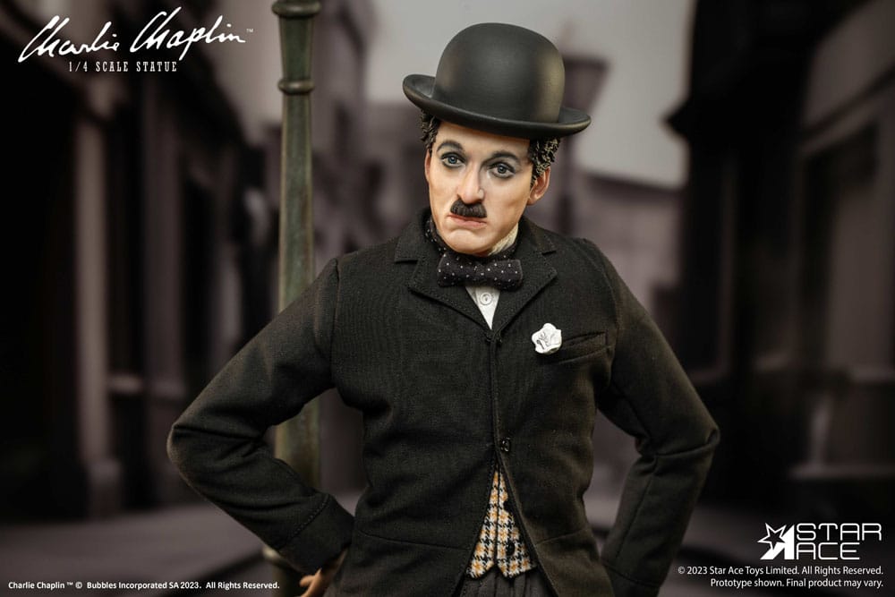 Charlie Chaplin Estatua 1/4 Deluxe Version 50 cm