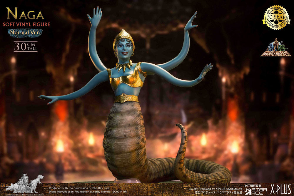 Simbad y la Princesa Estatua Soft Vinyl Ray Harryhausen's Naga (Snake Woman) 31 cm