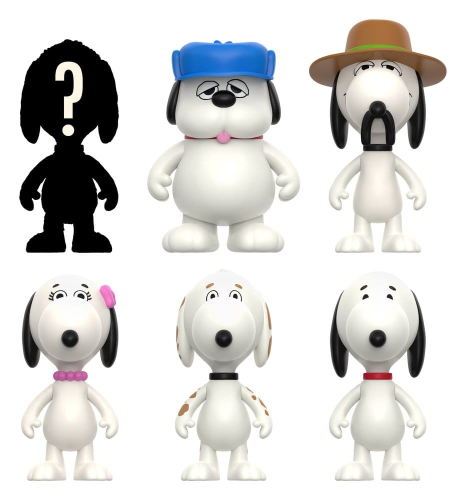 Peanuts ReAction Figuras Snoopy's Siblings Wave 10 Blind Box 10 cm Expositor (12)
