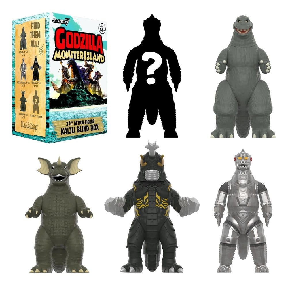 Godzilla Toho (Monster Island) Figura Blind Box Wave 7 Display (12)