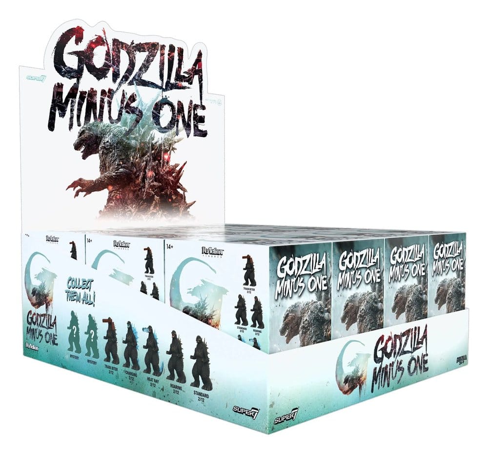 Godzilla Toho (Minus One) Figura Blind Box Wave 8 Display (12)