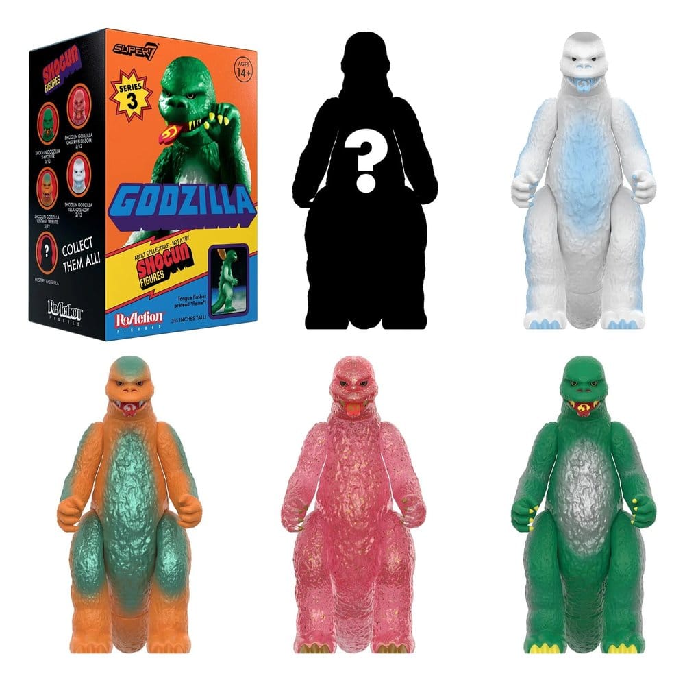 Godzilla Toho (Shogun V3) Figura Blind Box Wave 9 Display (12)