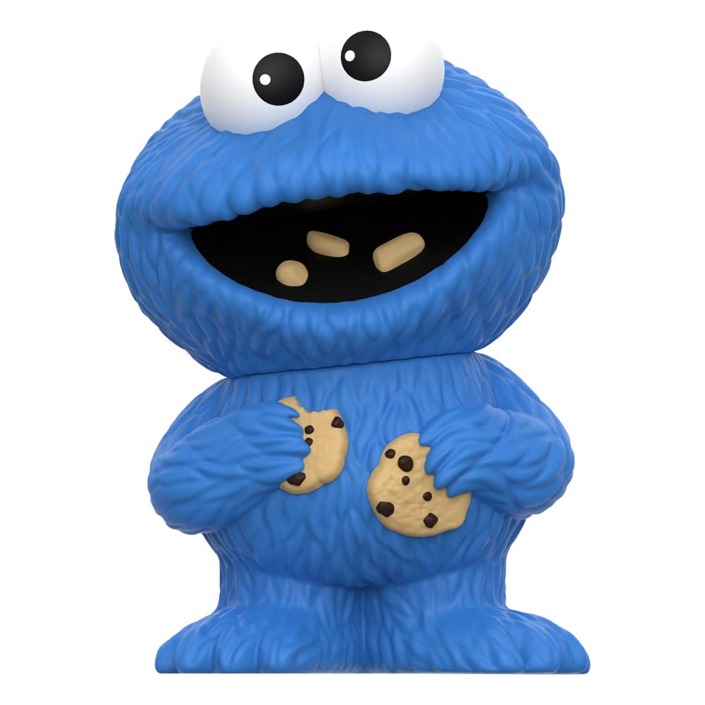 Sesame Street Figura Soft Vinyl FUN! FUN! Wave 02 Cookie Monster 13 cm   