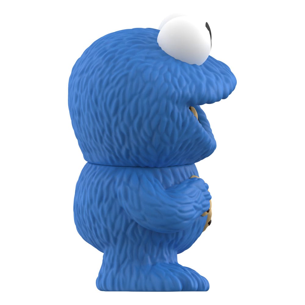 Sesame Street Figura Soft Vinyl FUN! FUN! Wave 02 Cookie Monster 13 cm   