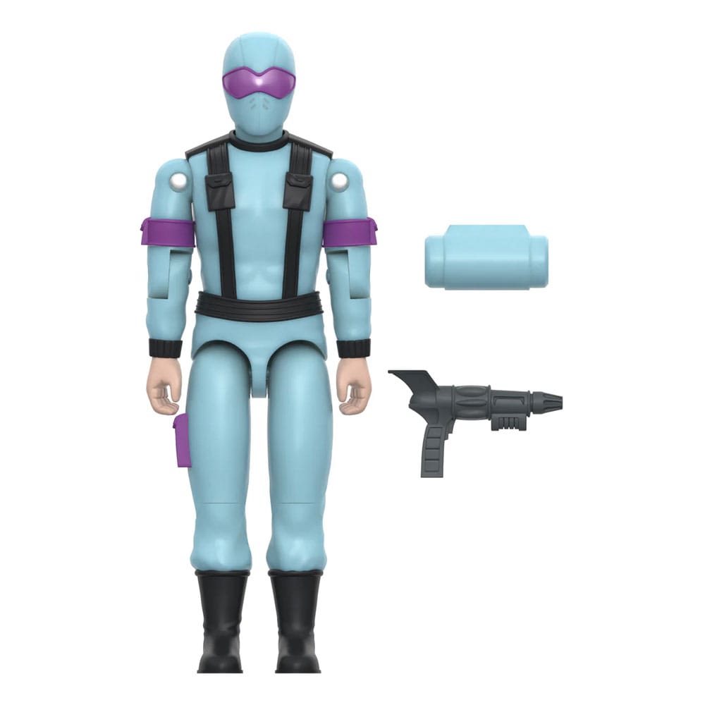 GI Joe Figura ReAction+ Wave 06 Snake Eyes (Red Glow, Crystal Poison) 10 cm    