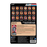 GI Joe Figura ReAction+ Wave 06 Snake Eyes (Red Glow, Crystal Poison) 10 cm    