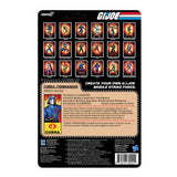 GI Joe Figura ReAction+ Wave 06 Cobra Commander (Movie, Black Cape) 10 cm  