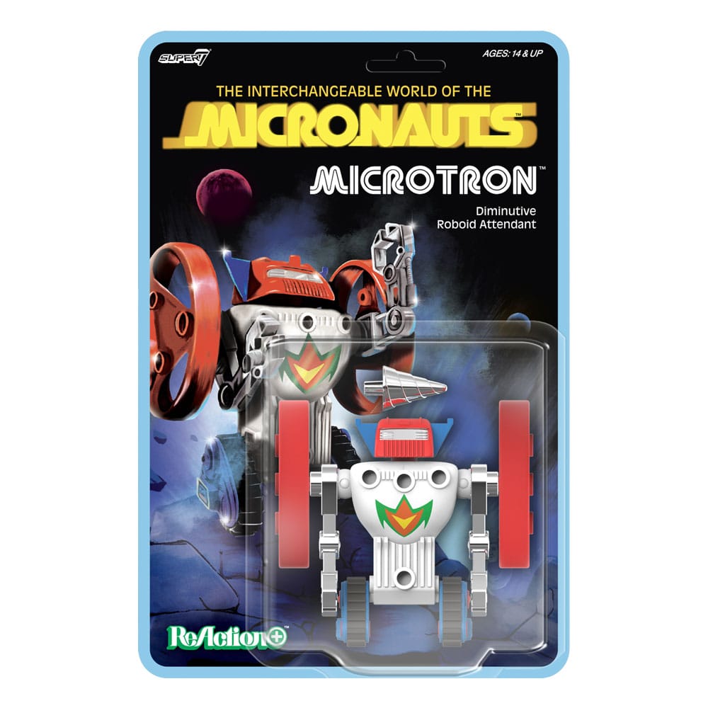 Micronauts Figura ReAction+ Microtron 9 cm  