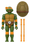 Teenage Mutant Ninja Turtles ReAction+ Figura Wave 02 Michelangelo