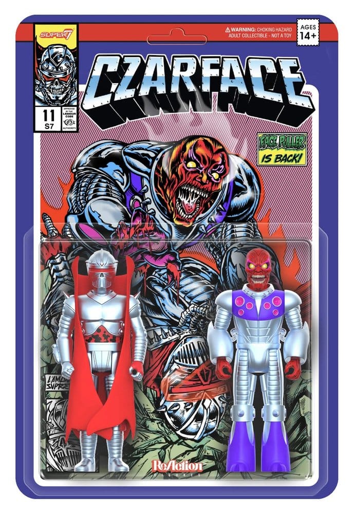 Czarface ReAction Figuras Pack de 2 Czarface & Frankie Pulitzer 10 cm