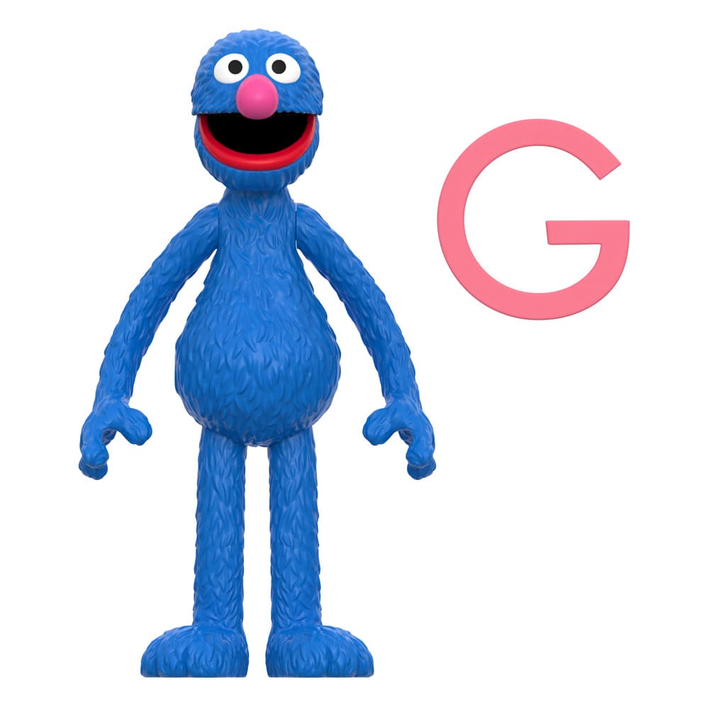 Sesame Street Figura ReAction Wave 05 Grover 10 cm     