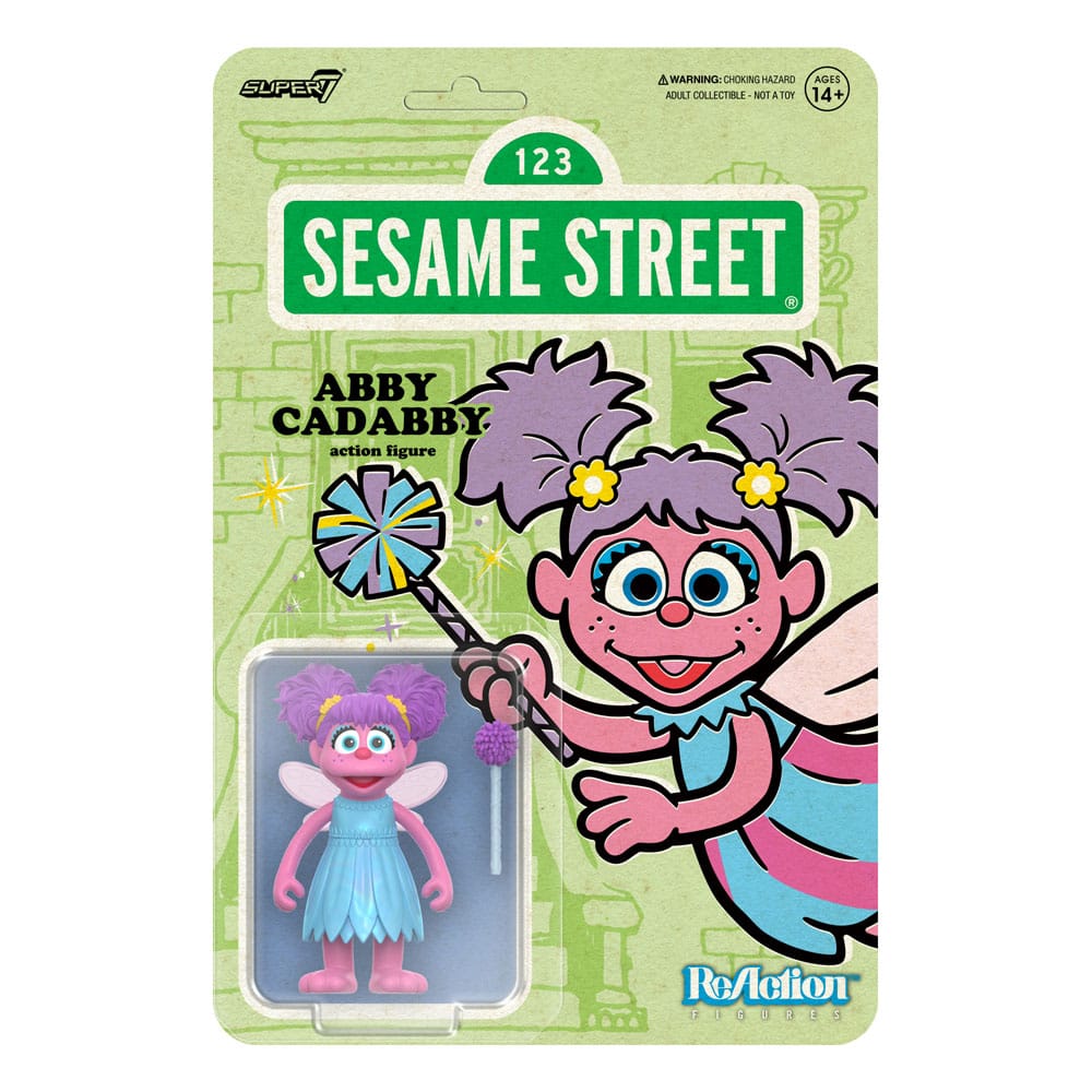 Sesame Street Figura ReAction Wave 05 Abby Cadabby 10 cm   