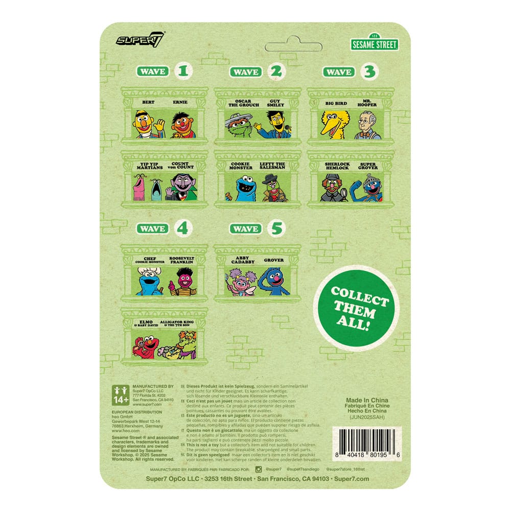 Sesame Street Figura ReAction Wave 05 Abby Cadabby 10 cm   