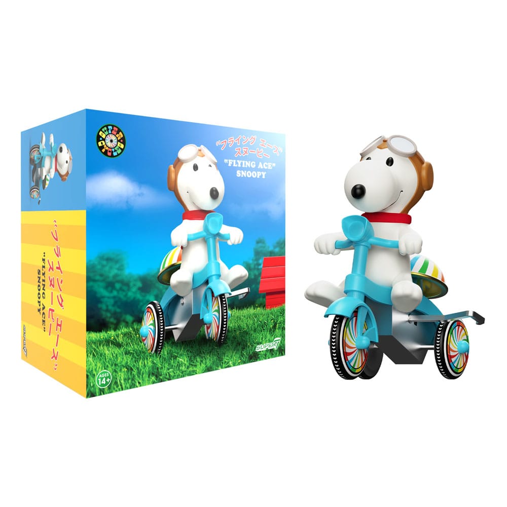Peanuts Figura Super Cycles Snoopy Flying Ace 13 cm   