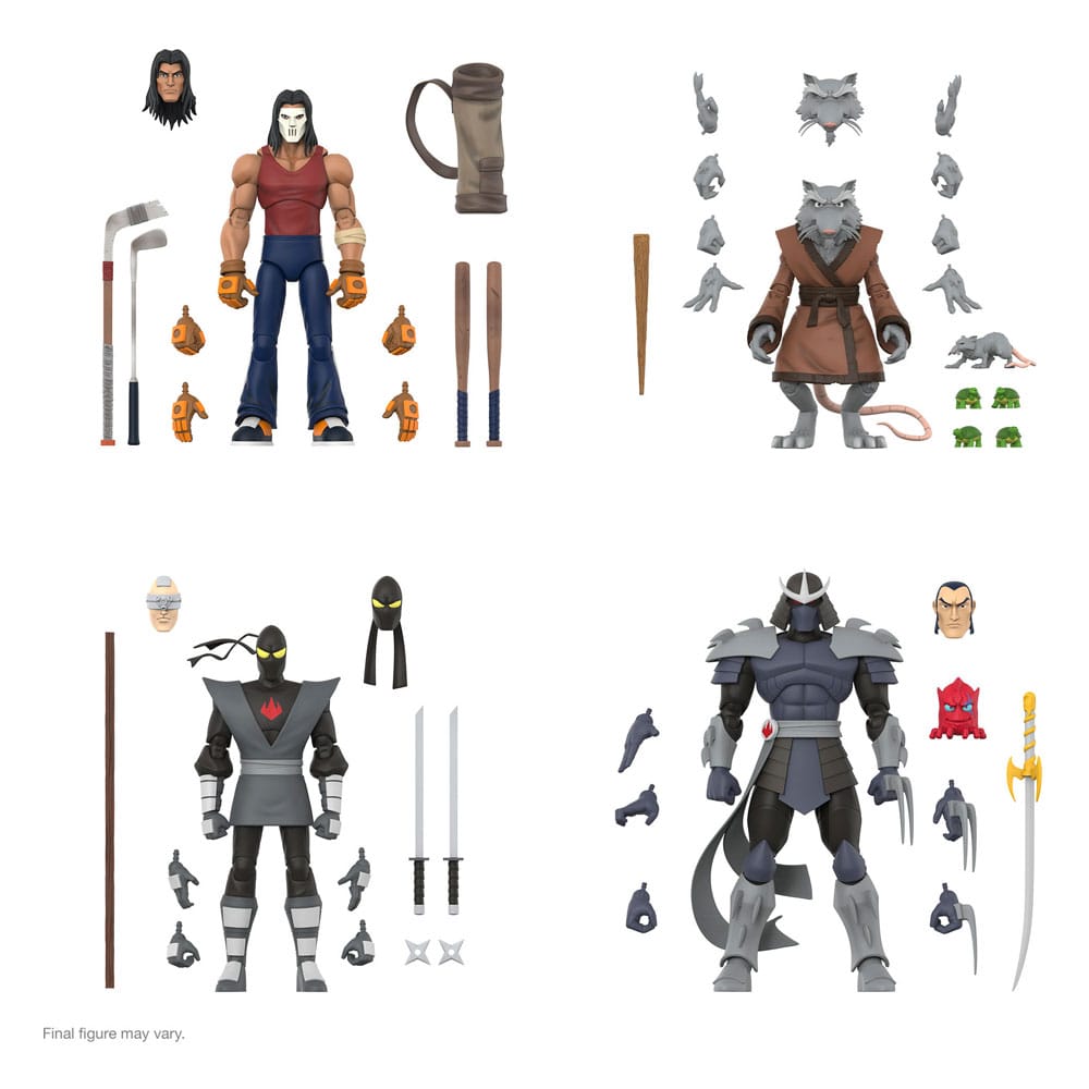 Teenage Mutant Ninja Turtles Figura Ultimates Wave 13 Foot Ninja 18 cm 