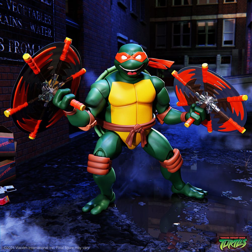 Teenage Mutant Ninja Turtles Figura Ultimates Wave 12 Michelangelo 18 cm