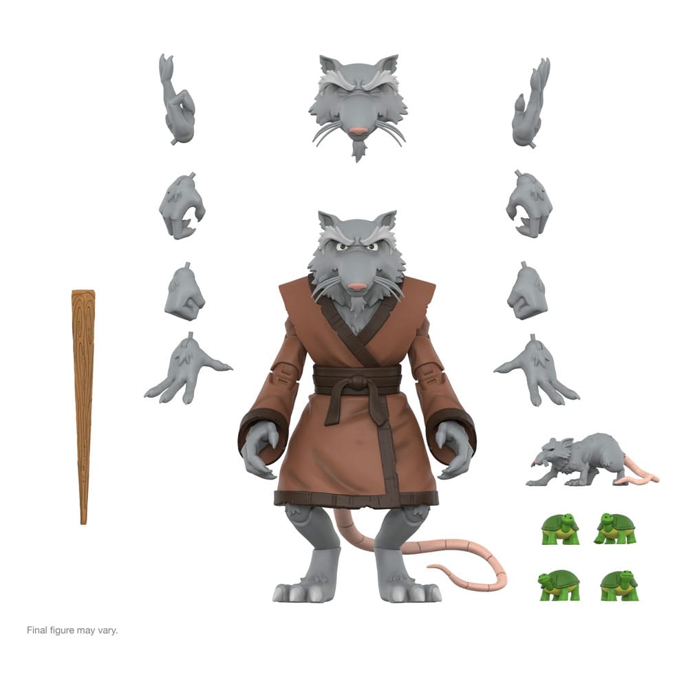 Teenage Mutant Ninja Turtles Figura Ultimates Wave 13 Splinter 18 cm 
