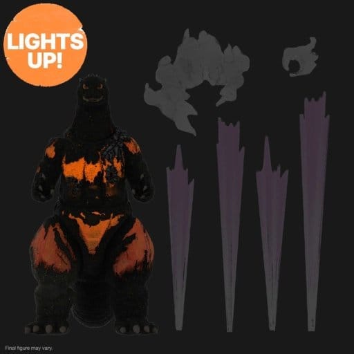 Godzilla Figura Toho Ultimates Final Battle Godzilla (LED Lightup) 22 cm   