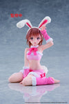 A Certain Scientific Railgun Figura PVC Moflock Mikoto Misaka (Fluffy Bunny Ver.) 13 cm