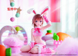 A Certain Scientific Railgun Figura PVC Moflock Mikoto Misaka (Fluffy Bunny Ver.) 13 cm