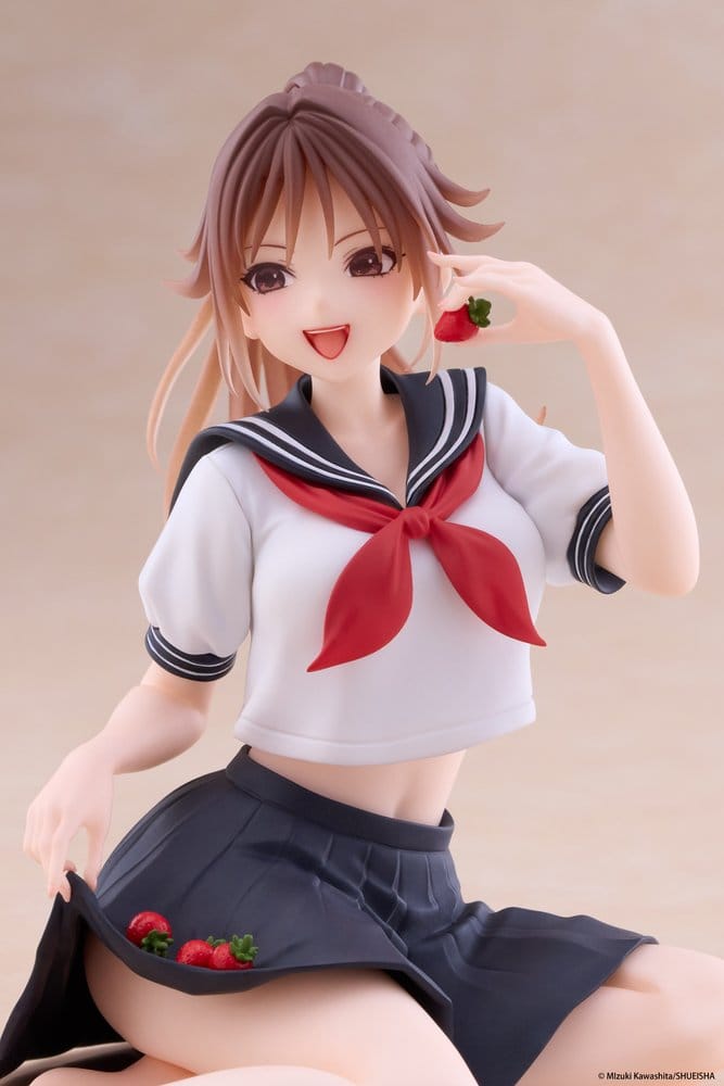 Strawberry 100% Figura PVC Desktop Cute Satsuki Kitaoji (School uniform Ver.) 18 cm