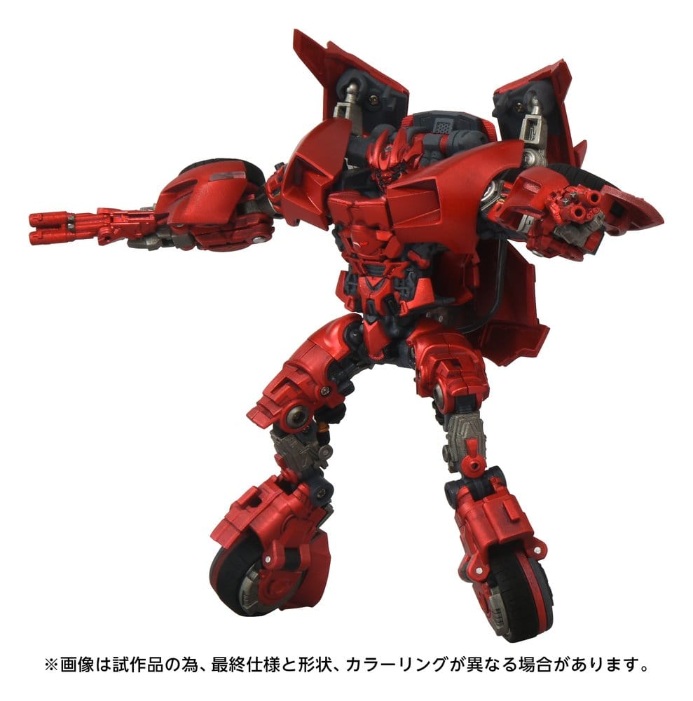 Transformers: la venganza de los caídos Masterpiece Movie Next Figura MPMN-02 Sideswipe G1 Red 15 cm