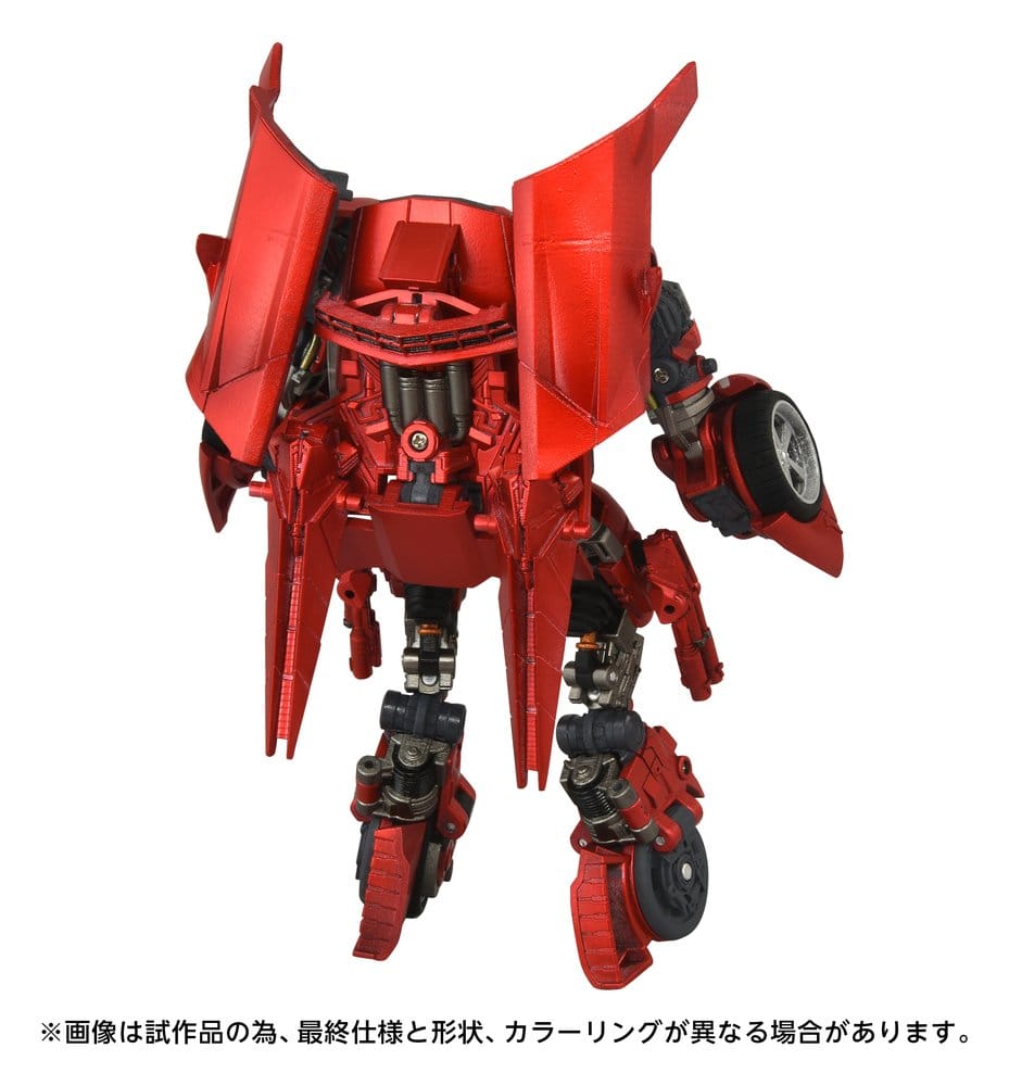 Transformers: la venganza de los caídos Masterpiece Movie Next Figura MPMN-02 Sideswipe G1 Red 15 cm