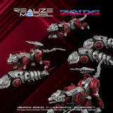 Zoids Maqueta Plastic Model Kit 1/100 RMZ-019 Hell Cat & Molga Zenebus Color Set 14 cm    