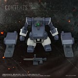 Armored Trooper Votoms Figura Toyrise 1/48 AT-08 Zwerg Sand Loader 7 cm         
