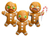 Krampus pack de 3 Réplicas Prop Gingerbread Men