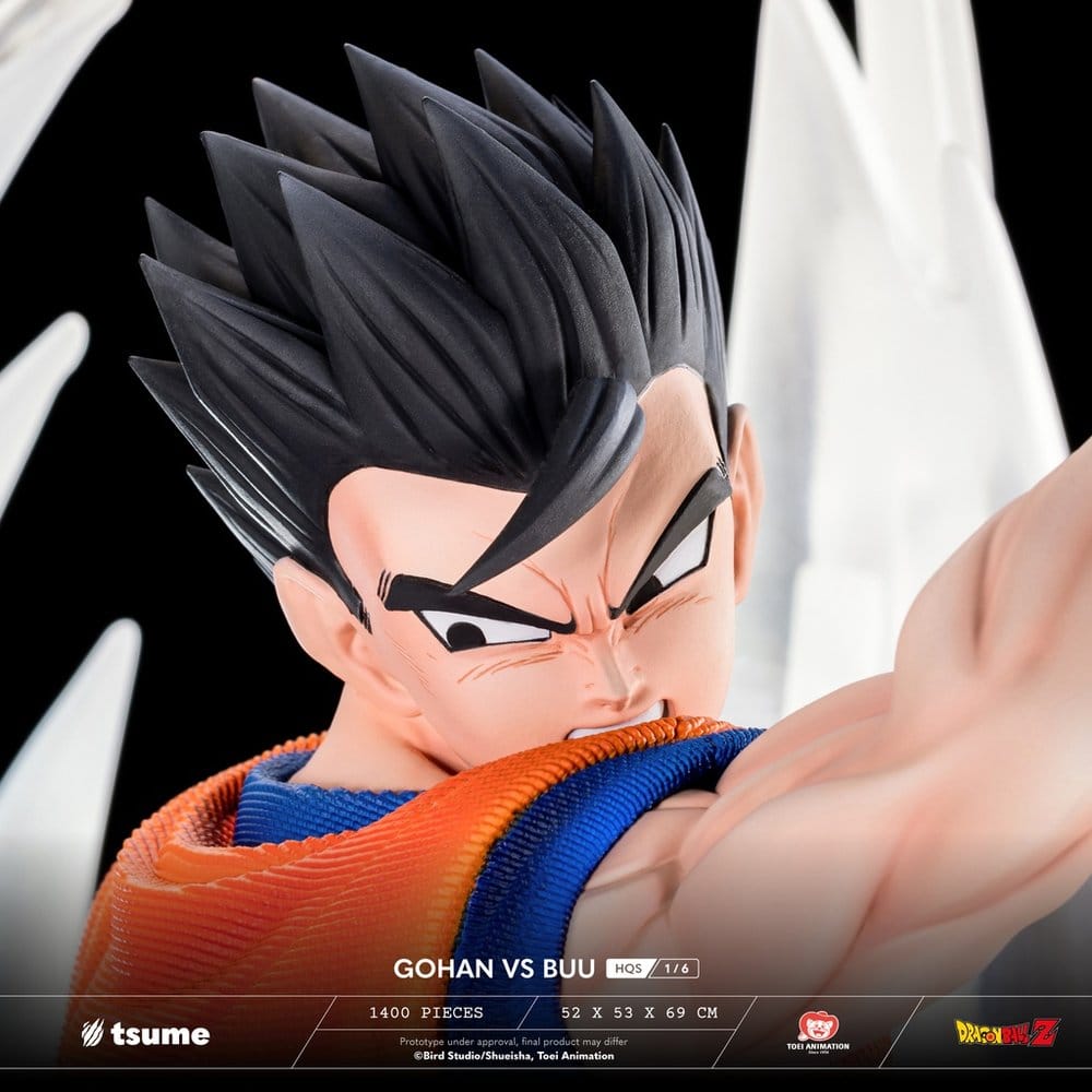 Dragon Ball Z Figura 1/6 HQS Gohan vs Buu 69 cm