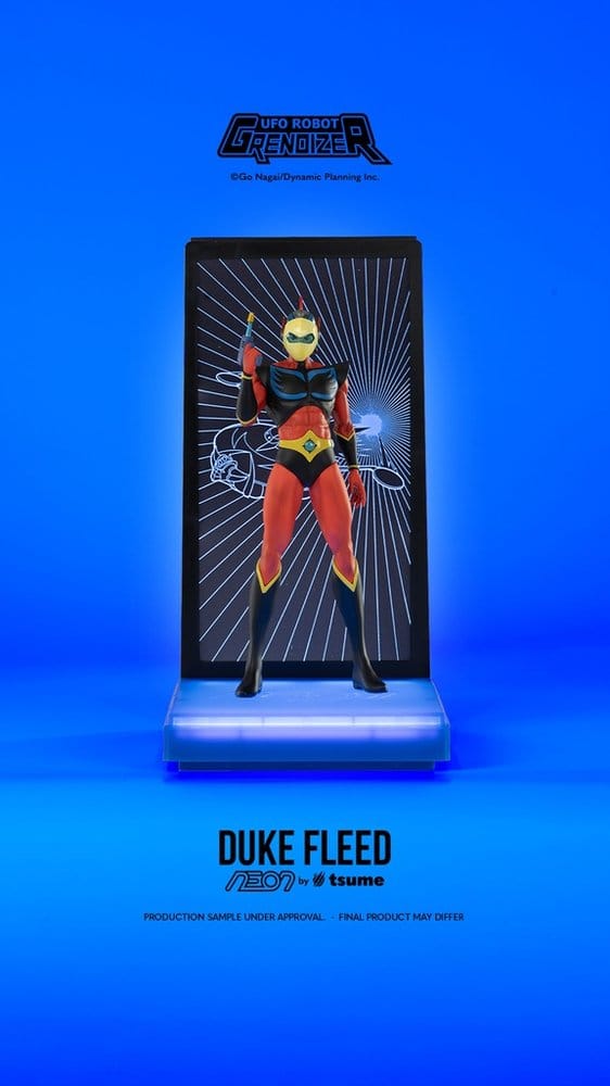 Grendizer Neon Figura 1/9 Duke Fleed - Actarus 25 cm